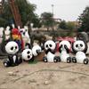 Fabricante de Esculturas de Fibra de Vidrio Suministra Modelo Grande de Simulación de Frutas y Verduras Escultura de Dibujos Animados de Paisaje Adornos para Exterior