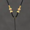 Colgante Tejido a Mano Cordón para Colgante Cuerda de Collar Tejida a Mano Cuerda para Colgante Marca Thangka Buddha Colgante de Jade para Hombres y Mujeres