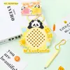 Chaveiro de Desenho Magnético Pequeno de Aço Menglan para Mochila Escolar Infantil Educacional Descompressão Pequenos Brinquedos Venda por Atacado