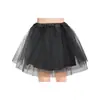 Comercio Exterior Europeo y Americano Falda TUTU Hilo de Tres Capas con Forro Falda TUTU Falda de Malla Danza Ballet Falda de Princesa TUTU