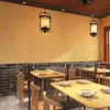 Papel Tapiz de Pared de Loess con Textura de Barro y Paja Estilo Retro Granja Rústica Nostálgica Bed and Breakfast Revestimiento de Pared Papel Tapiz para Restaurante Hunan de Barbacoa