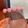 Peine sencillo de moda para niños, artefacto para rematar el cabello de niña, lindo peine para niña, peine para bebé, accesorios para el cabello