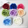 Cabeças de Flores Rosa Austin 10cm Arco de Parede de Flores Arranjo de Flores Grampo de Cabelo Adorno de Cabeça DIY Celebração de Casamento Flores Artificiais Flores de Casamento