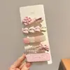 Pinza para el Cabello con Flequillo Nuevo 2026 para Mujer Estilo Coreano Pinza Recta para Flequillo Delgado Pinza de Alto Nivel para el Lado Accesorios para el Cabello Pasador