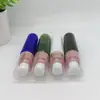 Botella de Mascota Colorida de 30 ml con Bomba de Polvo Galvanizado, Líquido de Base, Loción, Esencia, Esencia, Aceite Esencial, Botella de Presión
