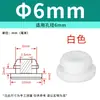 Tampão de Silicone Macio Resistente a Altas Temperaturas com Furo Tampão de Borracha Anti-Colisão Invertido Tampa de Vedação Redonda em Forma de T