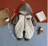 [9.4 Rebaja de Fin de Temporada Otoño/Invierno ~ Sin Devoluciones ni Cambios, Por Favor No Comprar si le Importa] Pelele de Invierno Engrosado para Bebés Niñas, Pieza Única para Bebés Niños