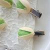 Pasador de Pelo Divertido y Original de Pistacho Falso, Accesorio para el Cabello de Pato Falso Femenino, Disponible para Dropshipping, Diseño Creativo de Imitación