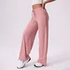 Nuevos pantalones deportivos anchos antibacterianos refrescantes, de corte holgado, adelgazantes, con efecto de caída, adecuados para correr al aire libre, pantalones de pierna recta