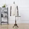Tienda de ropa modelo para hombres de media pierna escaparate para hombres mesa de exhibición de vidrio maniquí de muñeca brazo móvil
