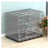 Gaiola para Cachorro Extra Grossa Dobrável Grossa para Cães Pequenos e Médios Canil Interno Corgi Teddy Gaiola para Gato Pet com Banheiro