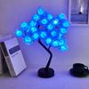 Lámpara con Forma de Árbol, Lámpara Bonsái, Lámpara de Mesa Decorativa, Luz de Noche LED, Flor de Rosa, Flor de Ciruelo, Lámpara de Hoja de Arce, Iluminación Continua, Protección Ocular