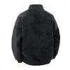 2025 Primavera Nueva Chaqueta Holgada Chaqueta de Ropa de Trabajo Moda Trendy Chaqueta de Cuero Exterior Impermeable Chaqueta de Cuero Chaqueta de Motociclista para Hombre