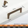 Maçaneta de Porta de Armário Chinês Antigo Nova Maçaneta de Porta de Guarda-Roupa Escandinavo Maçaneta de Gaveta Bronze Velho Retro Liga de Zinco Sólida