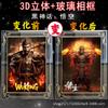 Ruixing Co-Name 3d Black Myth Wukong Genuíno Periférico Moldura de Cristal ins Estilo Alto Valor de Cor Ornamentos de Mesa