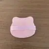 Nueva Esponja para Polvos Sueltos Cabeza de Gato Tela de Cristal Súper Suave Esponja para Polvos Fijadores