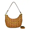 Bolso de Hombro Estilo Nuevo de Primavera, Bolso de Axila Retro de Estampado de Gama Alta, Bolso de Mano Versátil de Moda Nicho Cruzado al Hombro
