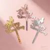 Decoración de Pastel para el Día de la Mujer Estilo Ins Transfronterizo Feliz Día de la Mujer Topper Acrílico para Pastel Inserto para Pastel