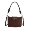 Bolso Casual de Nailon de Alta Calidad para Mujer 2026 Nuevo Estilo Moderno Gran Capacidad Bolso Cruzado Tipo Dumpling Bolso de Hombro Versátil