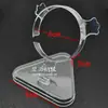 Suporte de Exibição de Joias de Acrílico Transparente Cristal Jade para Pulseiras, Braceletes e Pulseiras de Jade