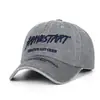 Gorra de Béisbol Lavada Suave Estilo Retro Americano Primavera y Otoño Visera Bordado de Letras Gorra de Pico Estilo Callejero Adelgazante Facial Marca de Moda