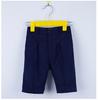 Camisa de niño 2023 verano nueva versión coreana de pantalones cortos blancos lunares color sólido rayas guapo ropa para niños una generación de cabello
