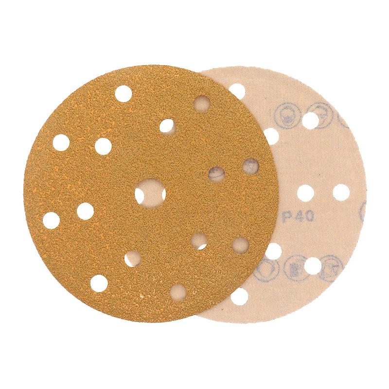 背绒圆盘思达Y339黄砂6寸15孔40