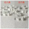 Cuentas octogonales cuentas hexagonales cerámica de iones negativos cuentas de infrarrojo lejano germanita Turmalina pin pulsera regalo collar cuentas sueltas