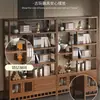 Estante de Almacenamiento para Juego de Té Estilo Chino Retro de Madera Maciza Estante para Té Vitrina Estante de Exhibición con Compartimentos de Almacenamiento de Pie