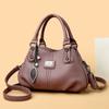 Bolso de Mujer de Comercio Exterior Transfronterizo Nuevo 2025 Bolso Bandolera Bolso de Hombro para Mujer Bolso de Mano Multicompartimento para Mujer de Mediana Edad