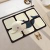 Nueva Alfombrilla de Baño Antideslizante Resistente al Desgaste Suave de Barro de Diatomeas para Baño Sala de Estar Entrada Cocina Felpudo