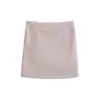 Ropa de Mujer al por Mayor Transfronteriza Falda Corta Ajustada al Cuerpo para Mujer, Falda Lápiz Elástica Ajustada de Cintura Alta para Verano, Primavera y Otoño