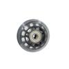 Roda de skate roda de skate poliuretano roda transparente móveis silencioso polia resistente ao desgaste roda de Pu fundida roda absorvente de choque