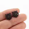 Pendientes de Acero Inoxidable con Dibujos de Animales Lindos Transfronterizos (Lobo, Perro, Gato, Cerdo, Koala, Tigre, Ardilla) con Diseños Únicos