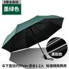 Paraguas parasol de doble propósito totalmente automático paraguas plegable de alta sensibilidad goma negra protector solar impermeable UV venta al por mayor logotipo