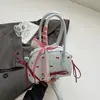 Bolsa de Axila com Laço Doce e Fresca 2025, Bolsa Transversal Simples da Moda de Verão, Bolsa de Ombro de Alto Valor
