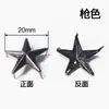 Sacos para Sapatos, Materiais de Decoração para Roupas, Acessórios para Joias DIY Feitos à Mão de Estrela de Cinco Pontas, Fivela de Unha de Garra de Estrela de Cinco Pontas Vazada