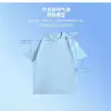 Nova Camiseta Sorona de Algodão Gelo para Verão, Masculina e Feminina, 210g, Gola Redonda, Manga Curta, Corte Solto, Secagem Rápida, Manga Meia