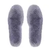 Palmilhas de pelúcia de inverno, espessadas para aquecimento, resistentes a odores e absorventes de suor, feitas de feltro de algodão e pelo sintético de coelho