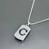 Collar de letra inglesa de 26 palabras cadena Taigang ropa de pareja para estudiantes masculinos y femeninos accesorios diseño nicho simple combinable Moda