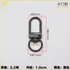 Fecho giratório de liga galvanizada para porta DIY 3 pontos acessórios de chaveiro, conectores de ferragens para bolsa, pingentes para bonecas feitos à mão