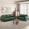 Sofá de sala de estar para apartamento pequeño de lujo ligero, doble/triple simple para apartamento, tienda de ropa, propiedad de alquiler, área de descanso, sofá de recepción