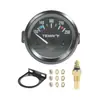 Medidor de Temperatura da Água do Carro 2 Polegadas 52mm 12V Preto Instrumento de Carro Modificado Fahrenheit 100-250 com Sensor