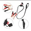 Cable de Extensión de Carga con Conector Adaptador de Liberación Rápida Sae a Pinza de Cocodrilo para Batería de Coche Compatible con Calibre 10 AWG