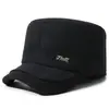 Nuevo Sombrero de Invierno para Hombre, Resistente al Viento para Exteriores, Forrado de Felpa Caliente, Estilo Pato, para Adultos Mayores, Papá, Gorra de Béisbol Engrosada con Protección para Orejas de Piel de Visón