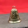 Latón Atrae Fortuna Tai Chi Bagua Calabaza Pequeña Llavero Silbato Ábaco Campana Llavero de Calabaza Colgante de Coche Venta al por Mayor