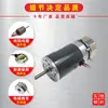 Motor de Velocidad Regulable DC de 45 mm con Freno, Motor de Alta Velocidad 12V Adelante y Atrás, Motor de Bloqueo Automático al Apagar 24V