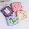 Bolsa de almacenamiento de almohadillas de algodón para el período menstrual de mujer, bolsa pequeña, bolsa para toallas sanitarias de estudiante, bolsa de almacenamiento de toallas sanitarias, bolsa de maquillaje