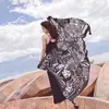 Lago Salado Chaka Noroeste Grande Turismo Estilo Étnico Bufanda Bufanda Nueva de Verano para Mujer Playa Marina Chal Protector Solar Delgado