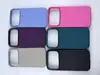 Funda de Teléfono Móvil de Color Sólido Mate de TPU Adecuada para Iphone17Promax Funda Protectora Anticaída Silicona Líquida